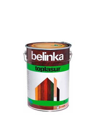 Лазурь для дерева защитная BELINKA TOPLASUR белая 5 л
