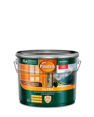 Лазурь для дерева защитная PINOTEX ULTRA рябина 2,5 л